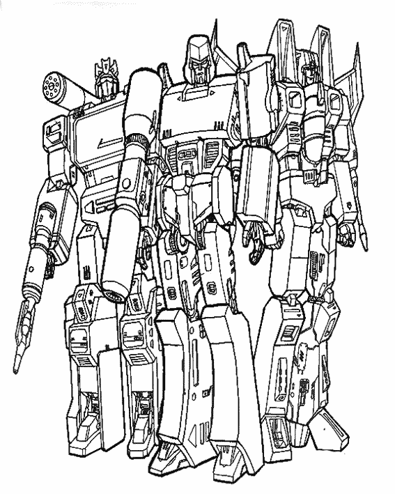 coloriage 3 transformers